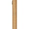 Ekena Millwork Funston Block Rough Sawn Bracket w/ Offset Brace, Western Red Cedar, 6"W x 26"D x 38"H BKT0604X26X38FST05RWR - alternate 3